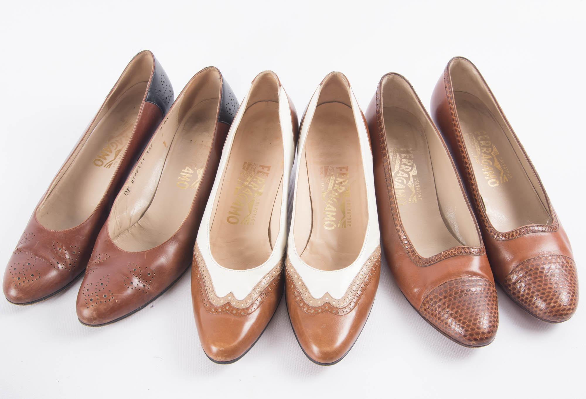 Salvatore Ferragamo Low Heel Shoes