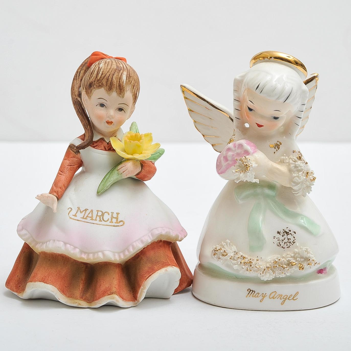 Pair of Collectible Ceramic Figurines