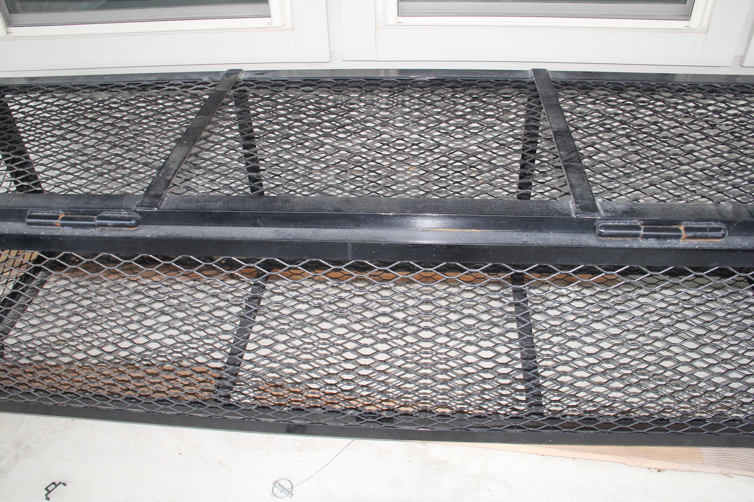 Metal Storage Cage for a Trailer