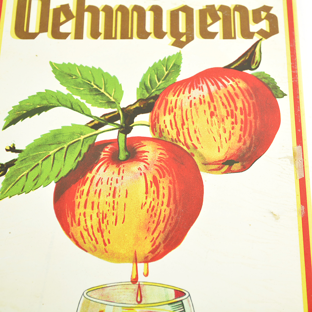 1960s German Apple Juice Advertising Signs