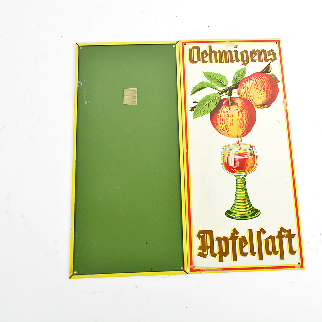1960s German Apple Juice Advertising Signs