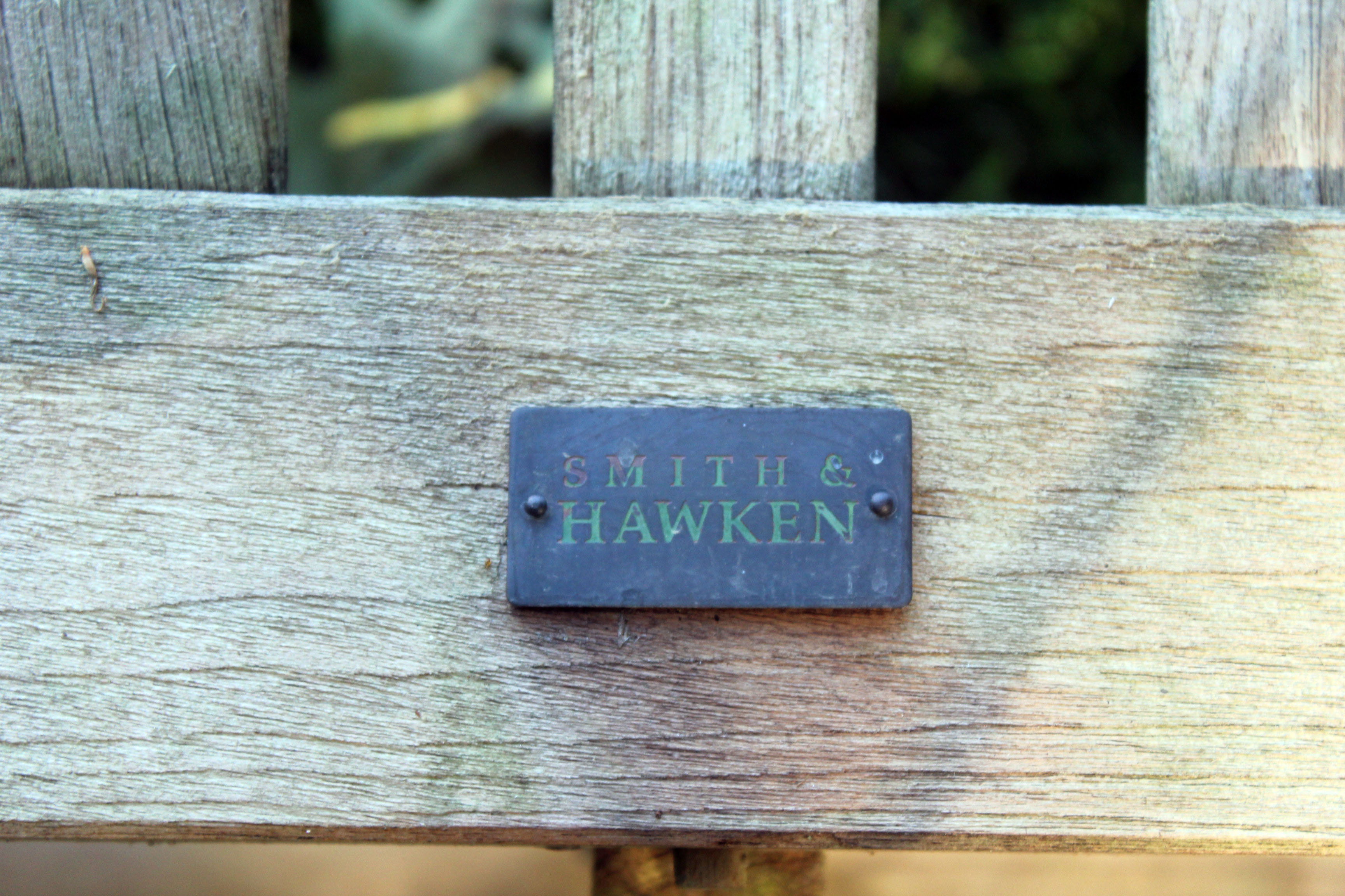 Smith and Hawkins Teak Garden Bench