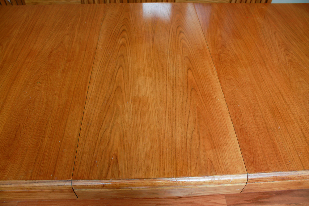 Solid Wood Modern Dining Table