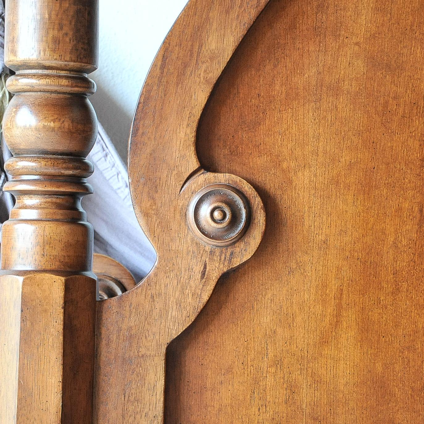 Solid Wood Queen Size Bed Frame