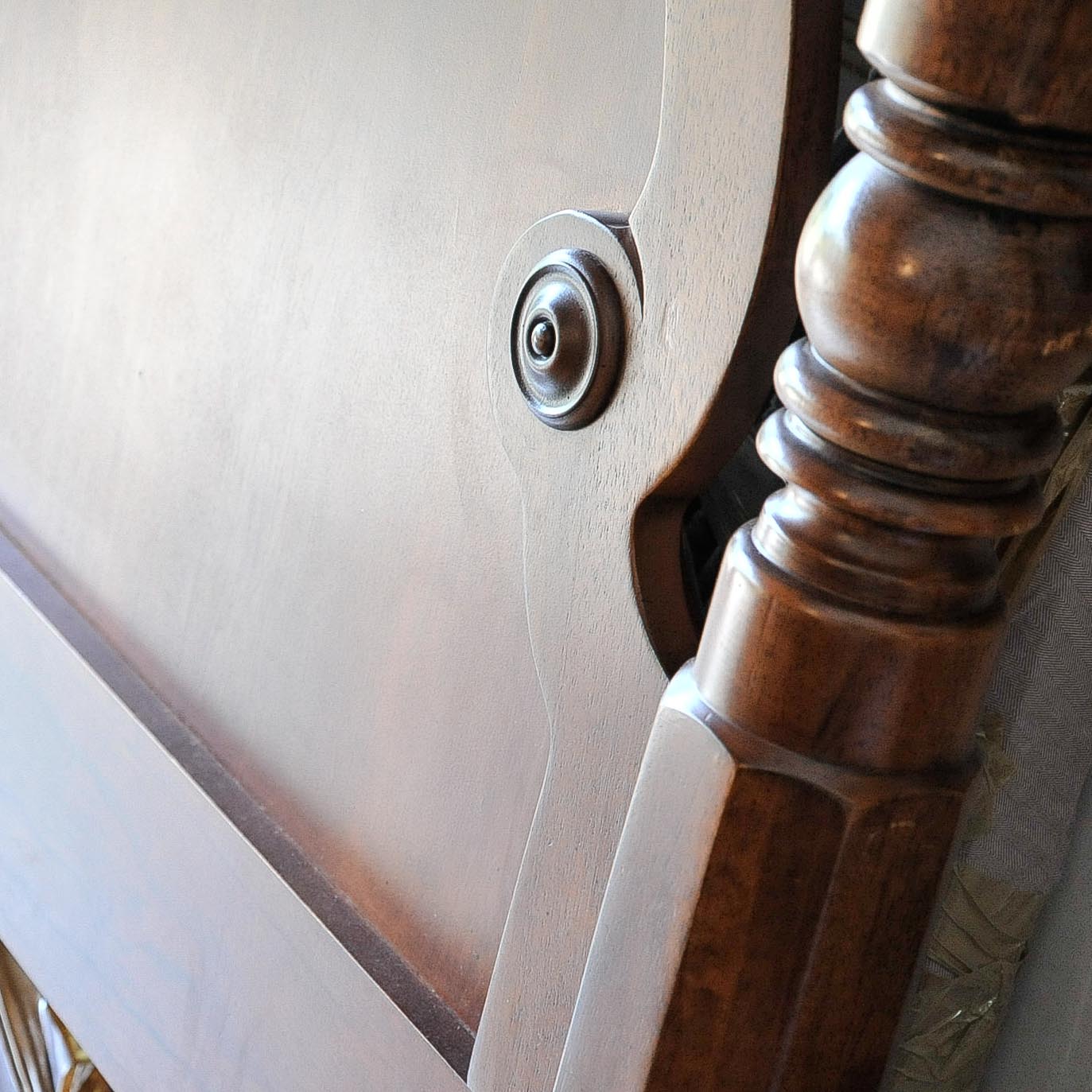 Solid Wood Queen Size Bed Frame