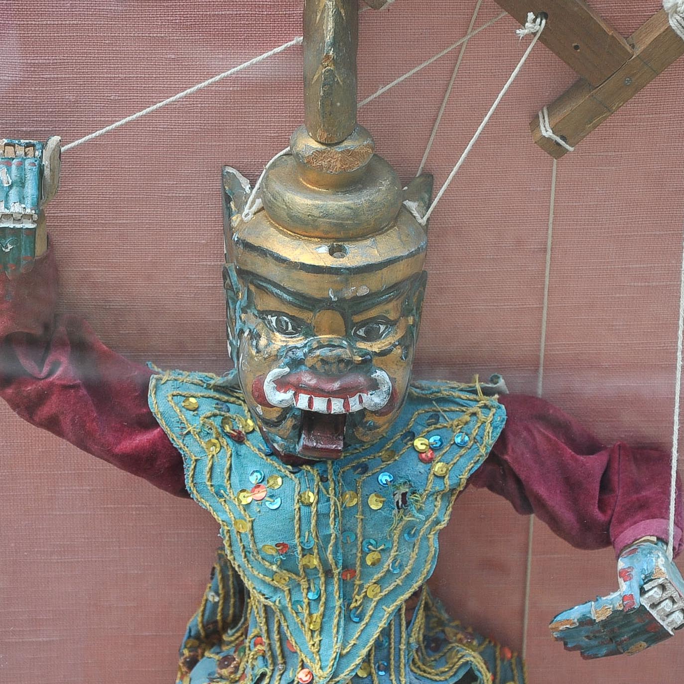 Burmese Hanuman Marionette