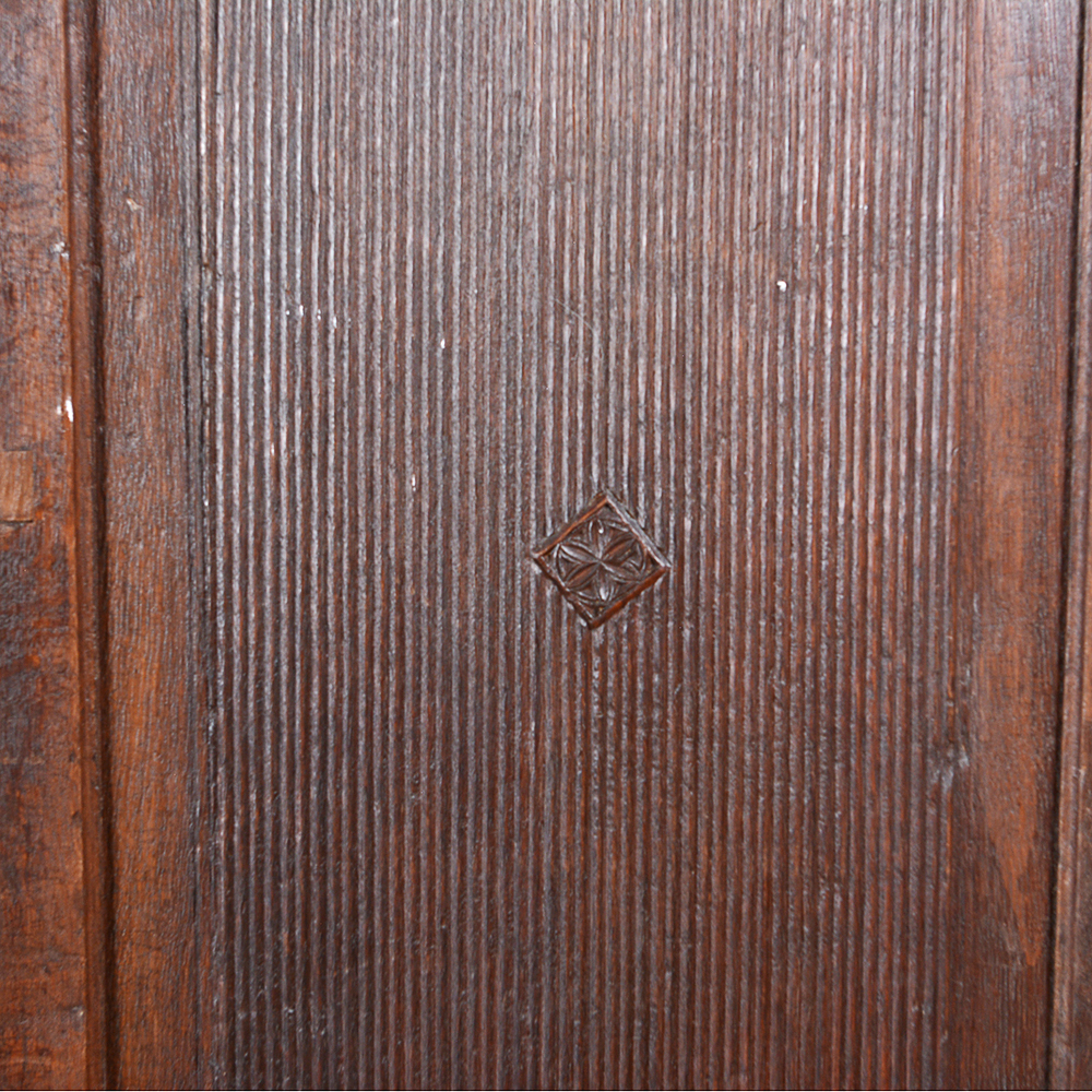 Early 19th Century Antique Oak Wardrobe