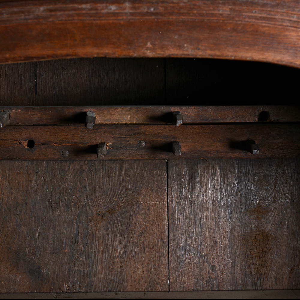 Early 19th Century Antique Oak Wardrobe