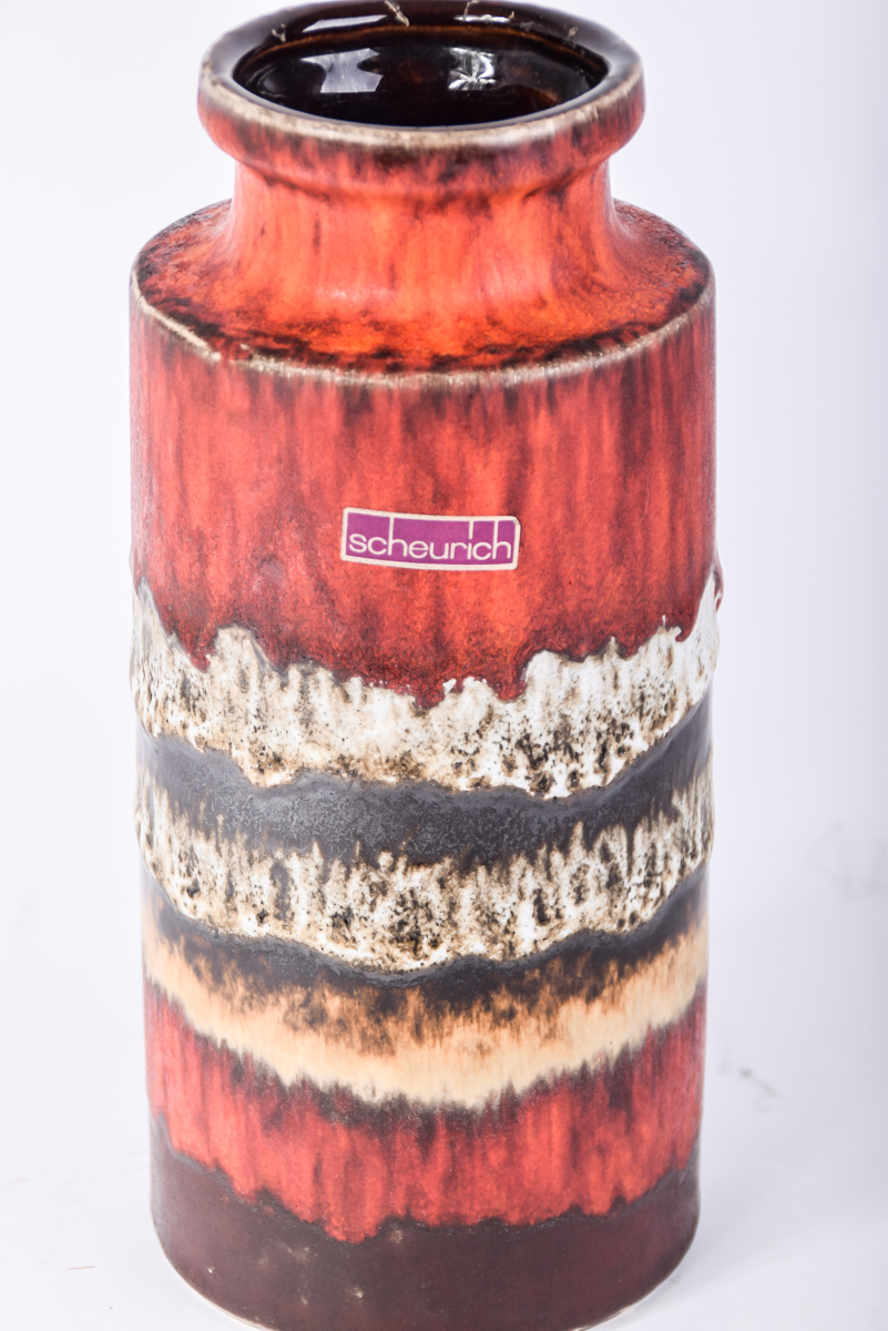 Scheurich Lava Glaze Vase