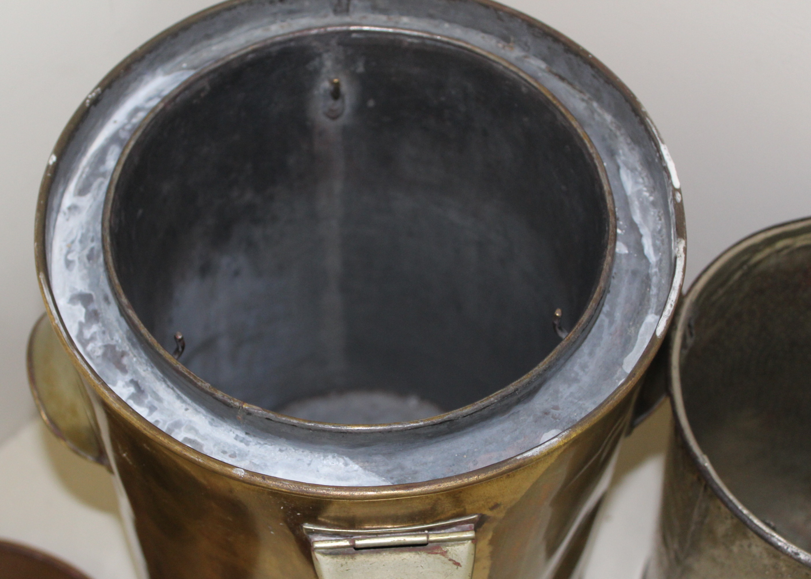 Vintage Copper and Brass Coffee Urn