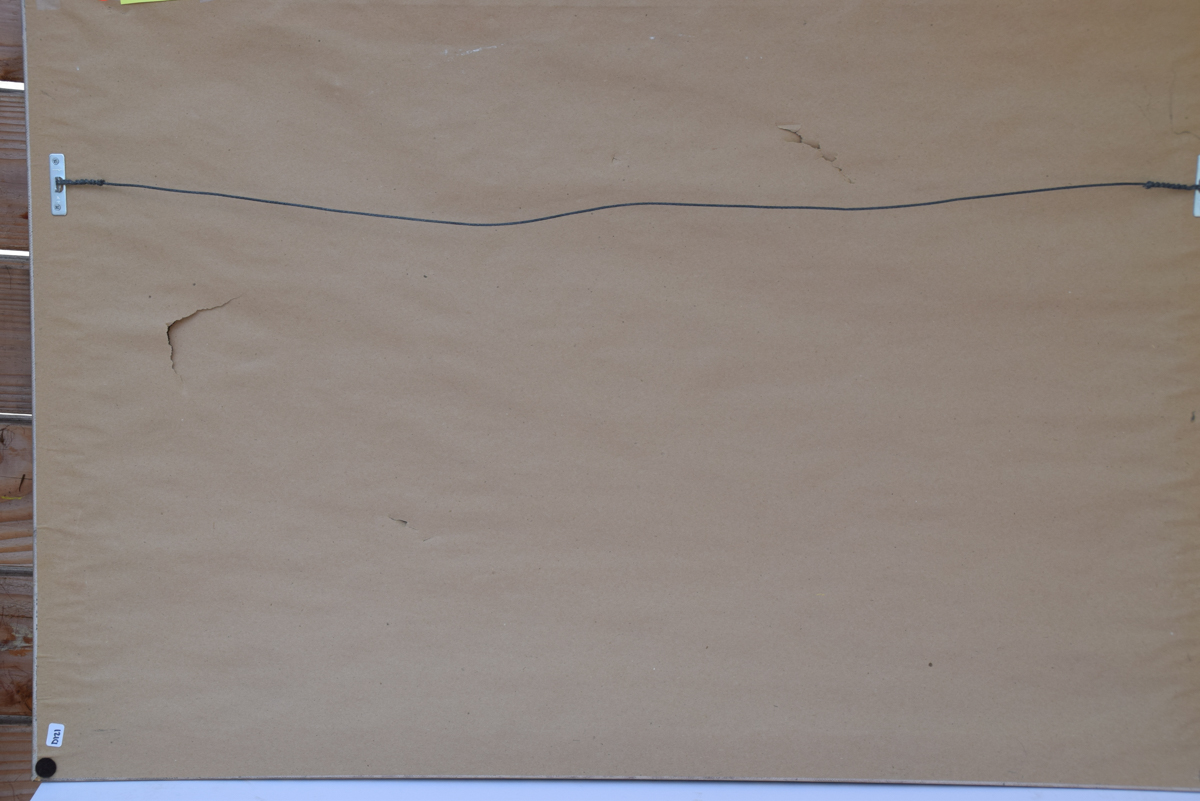 Mediterranean Oil Painting Signed Hunt