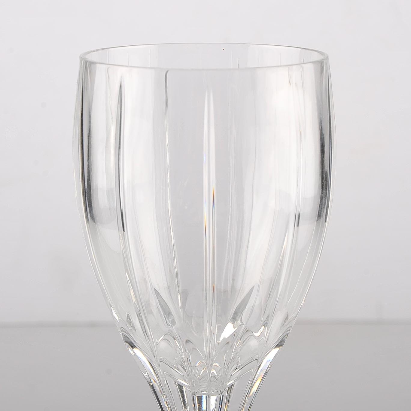 Set of 16 Crystal Wine Glasses