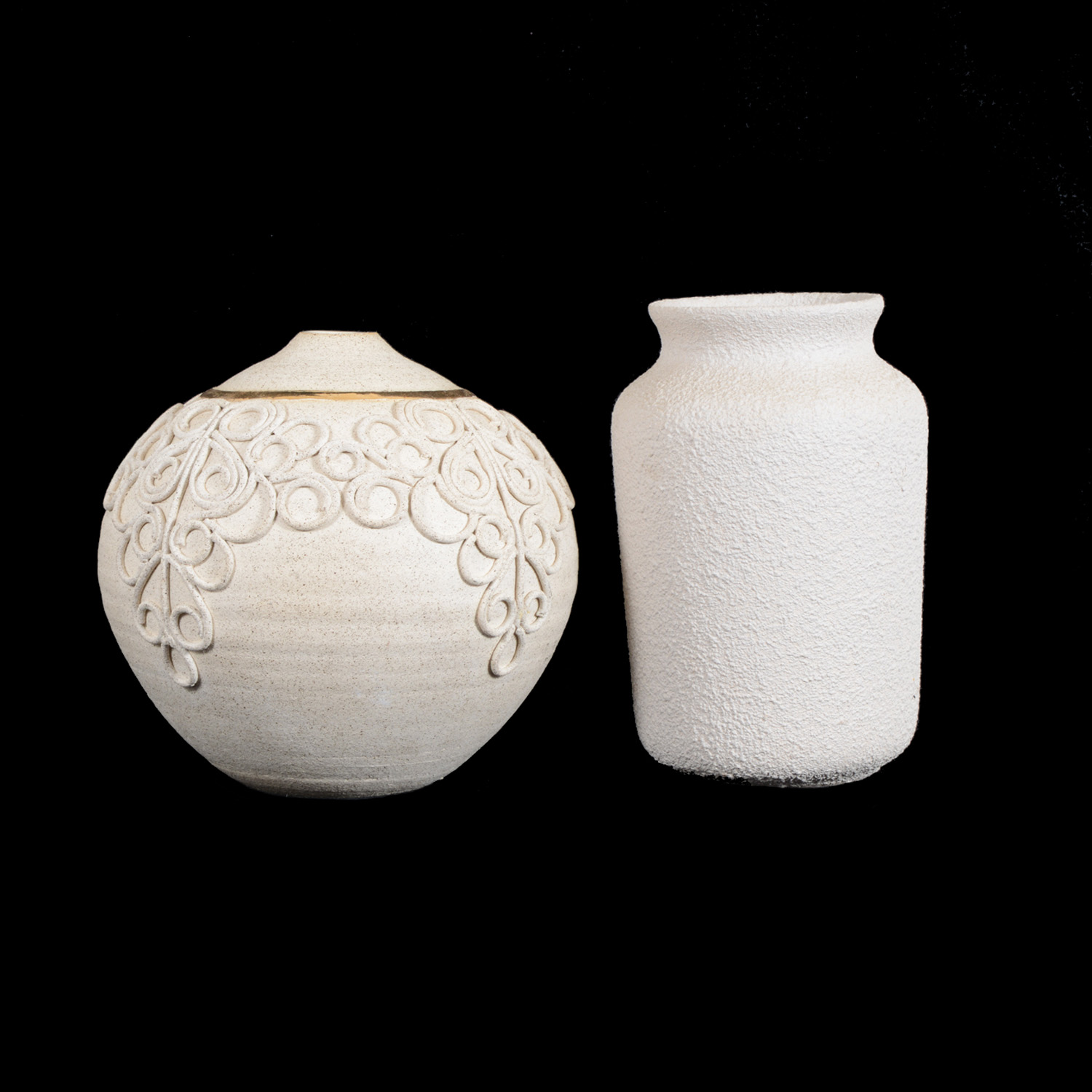 Pair of Art Pottery Vases