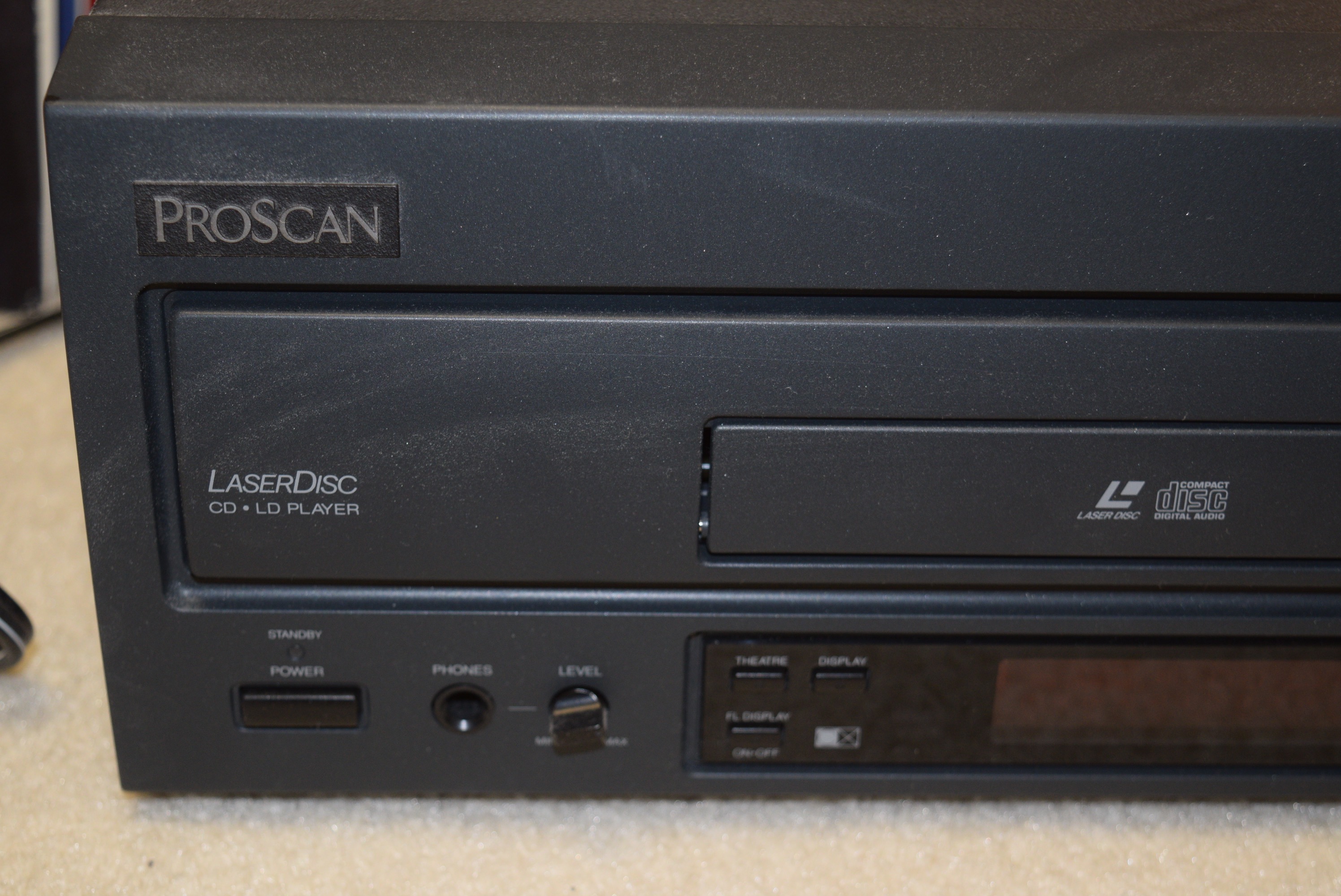 ProScan Laser Disc and CD Player with Laser Discs