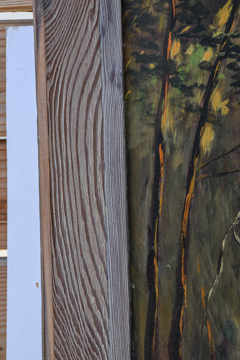 Louise Cunningham Forest Landscape Oil Painting