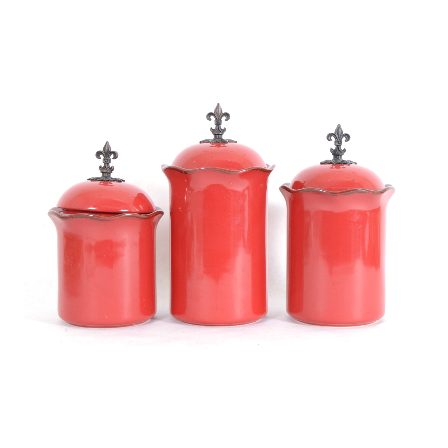 Red Canister Set