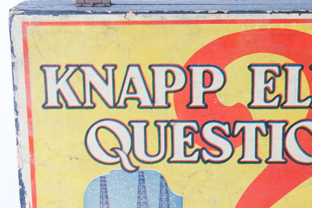 Vintage Knapp Electric Questioner Game