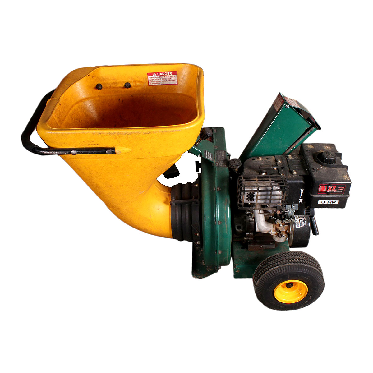 Yardman 8hp chipper shredder sale