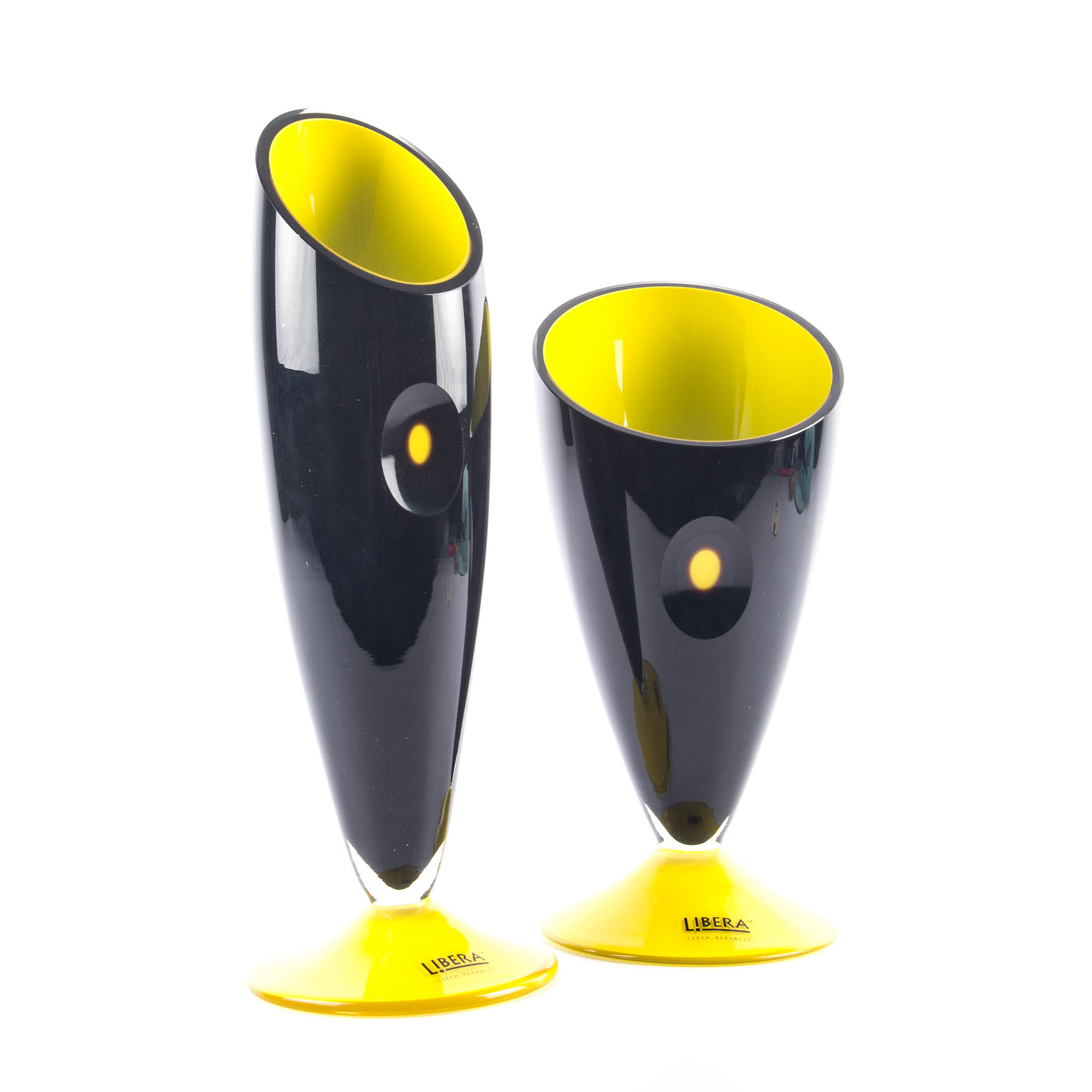 Libera Czech Republic Modern Glass Vases