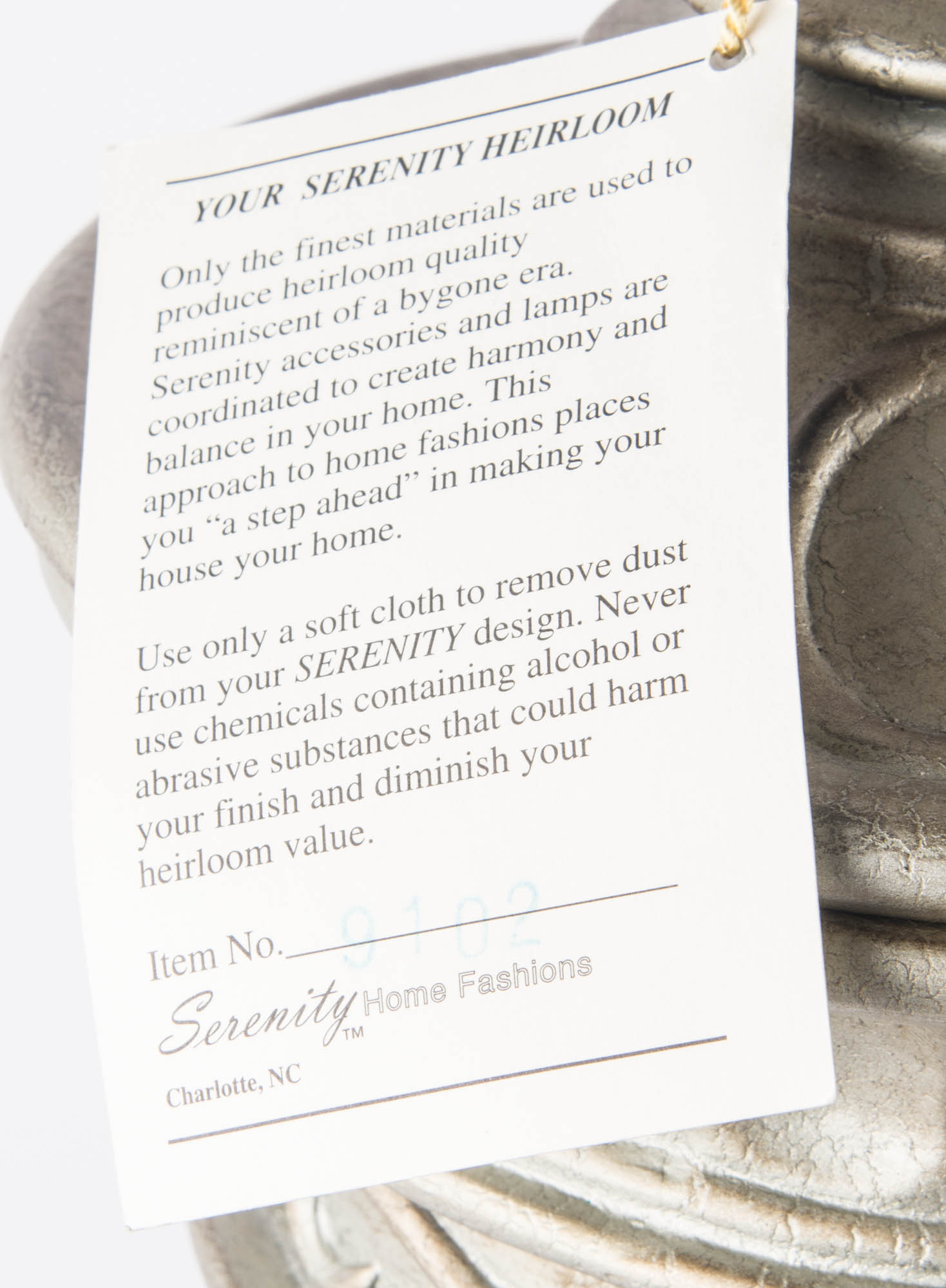 Pair of Serenity Home Fashions Decorative Urns