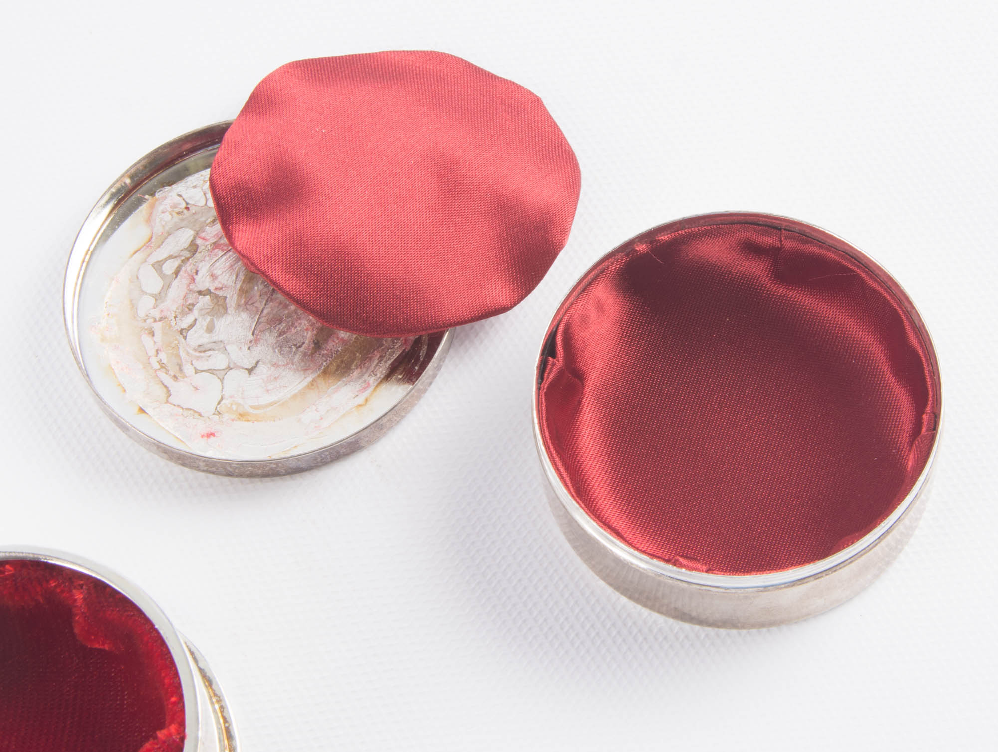 Trio of Silver Plated Nursery Decor