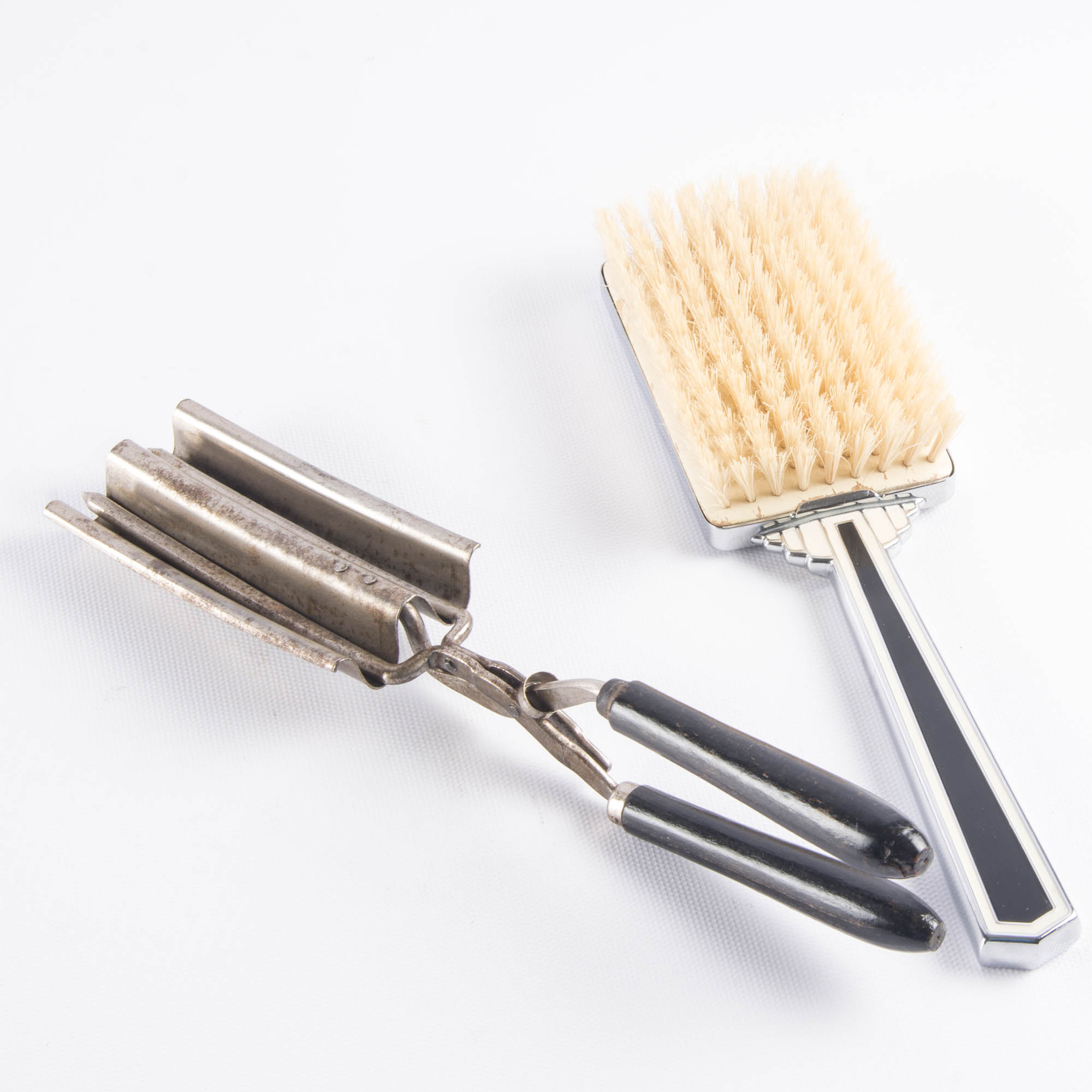 Vintage Brush and Curler