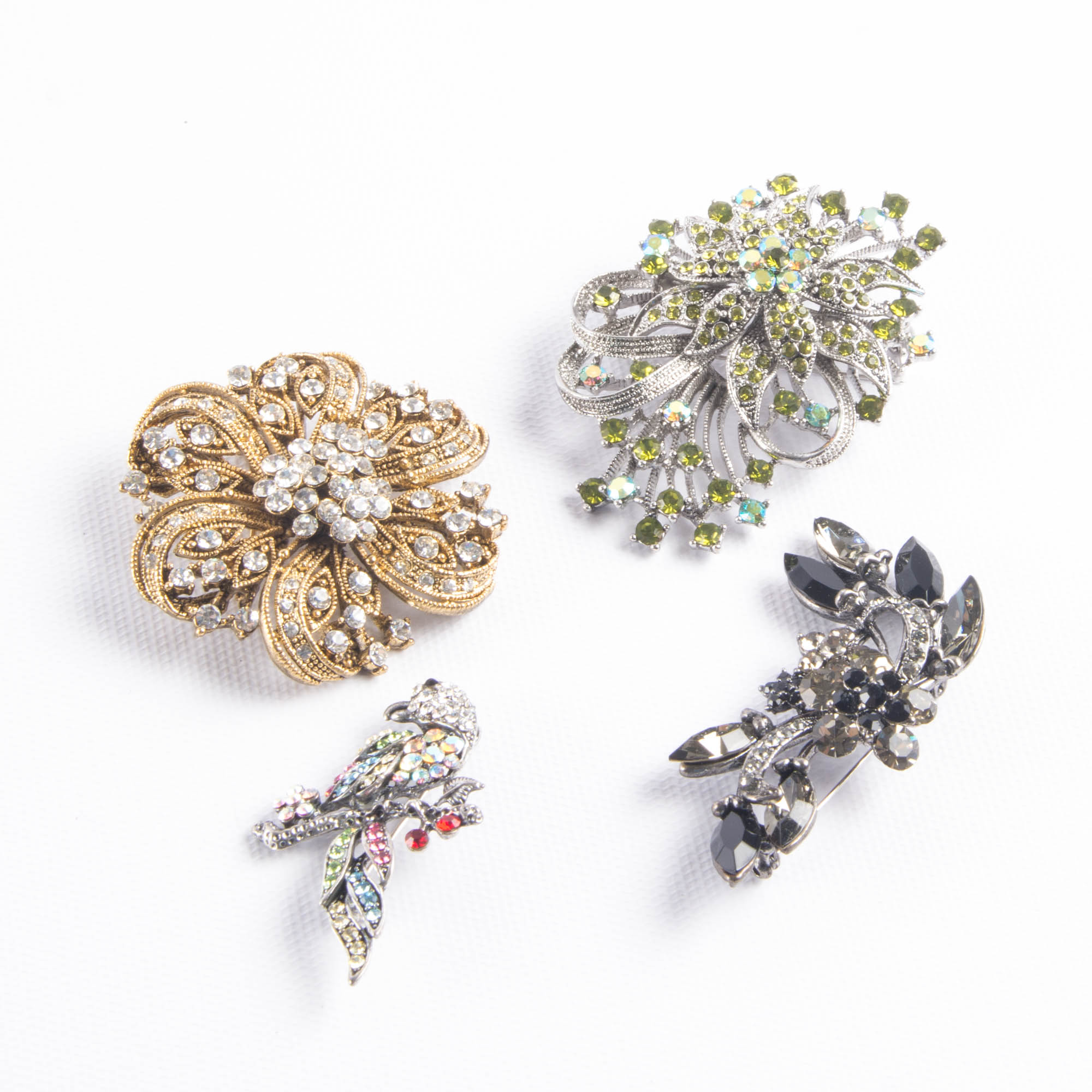 Collection of Costume Brooches