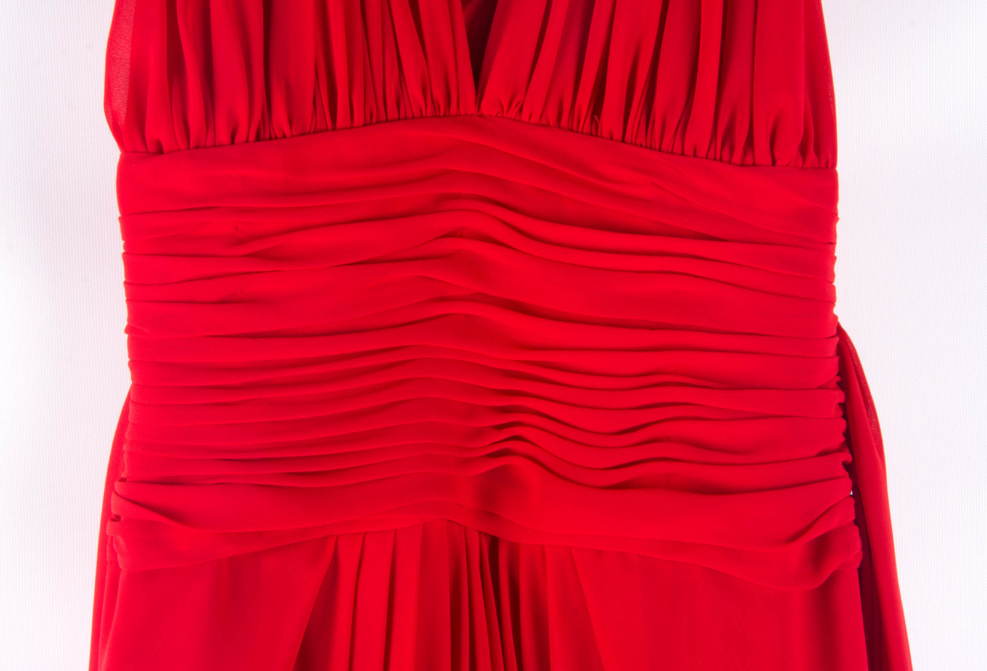 A.J. Bari Red Evening Gown
