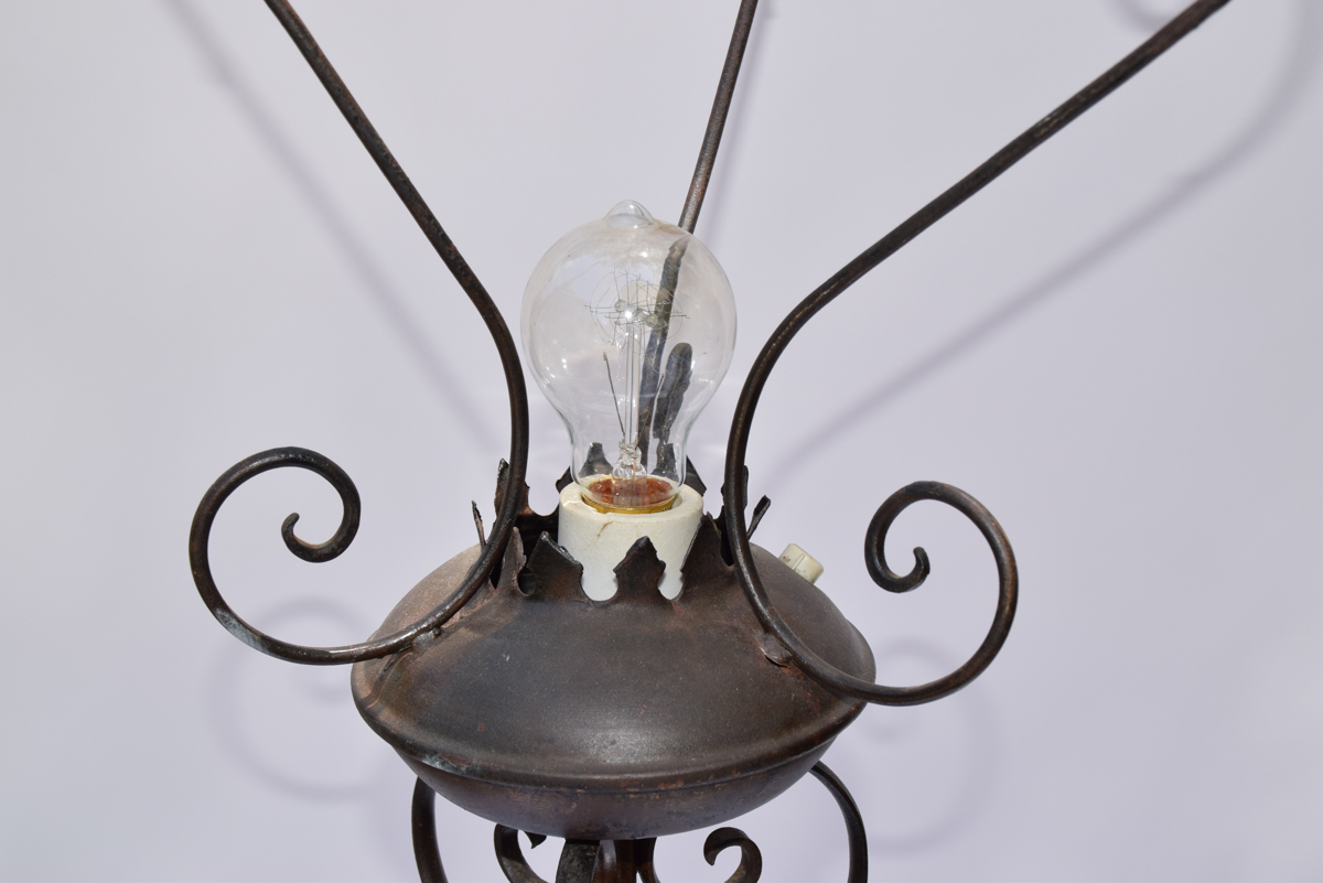 Converted Victorian Oil Lamp