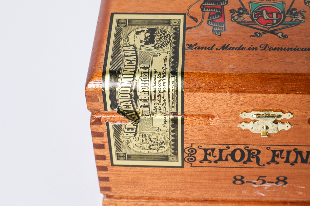 Dominican Republic Wood Cigar Box