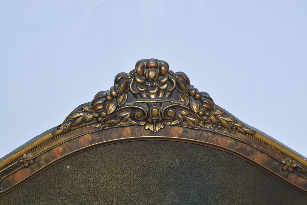 Victorian Hand Painted Fire Screen