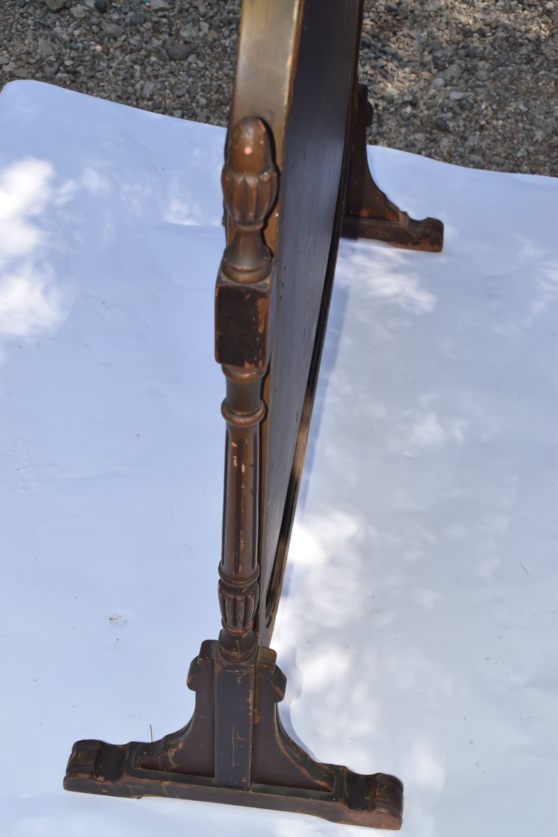 Victorian Hand Painted Fire Screen