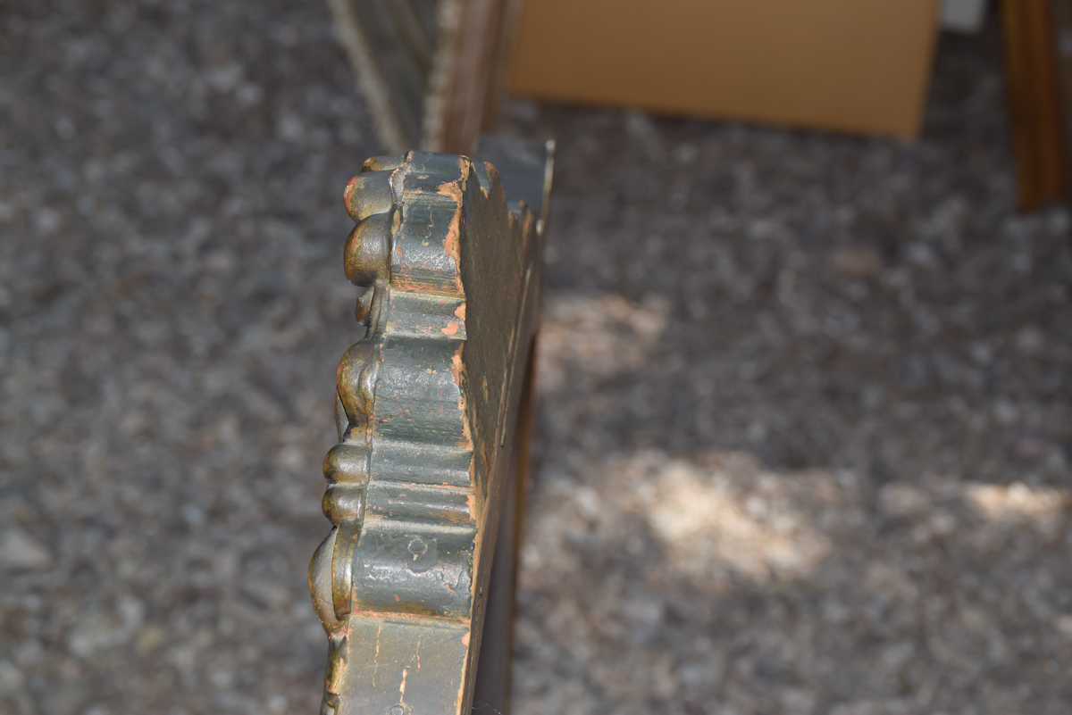 Victorian Hand Painted Fire Screen