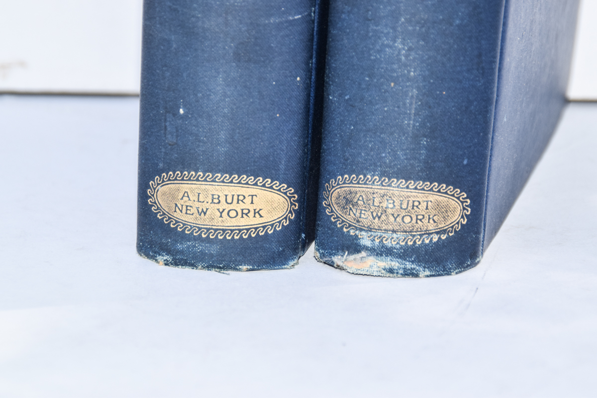 Antique "Les Miserables" Novel by Victor Hugo in Two Volumes