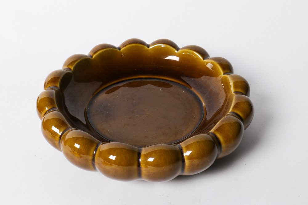 Group of Glass and Glazed Ceramic Decor