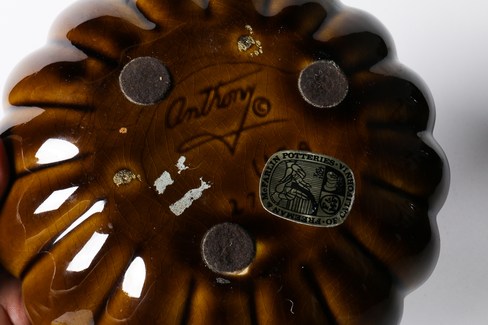 Group of Glass and Glazed Ceramic Decor