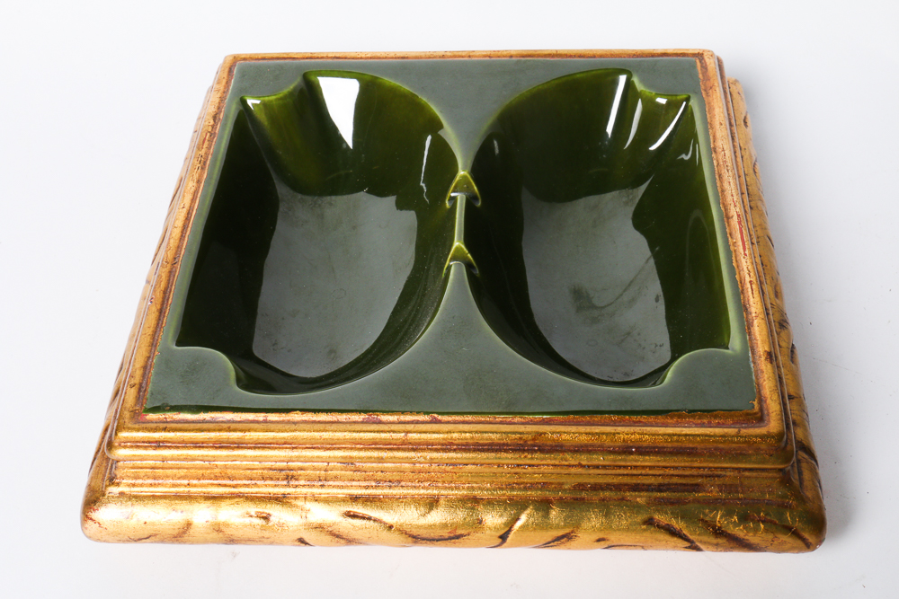 Group of Glass and Glazed Ceramic Decor