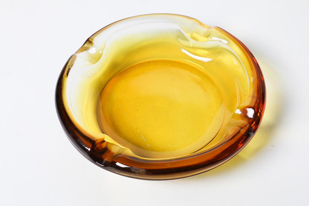 Group of Glass and Glazed Ceramic Decor