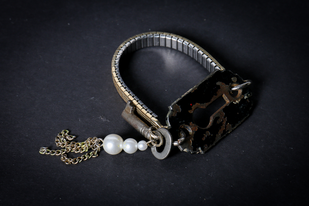 Set of Steampunk Bracelets