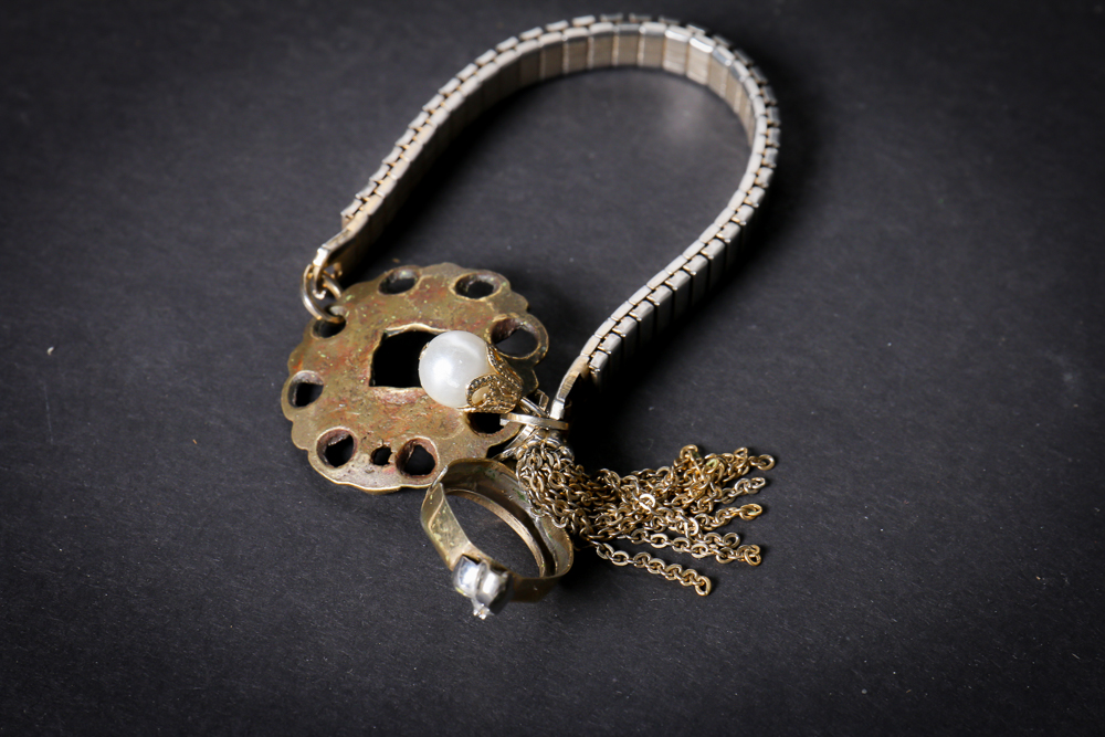 Set of Steampunk Bracelets