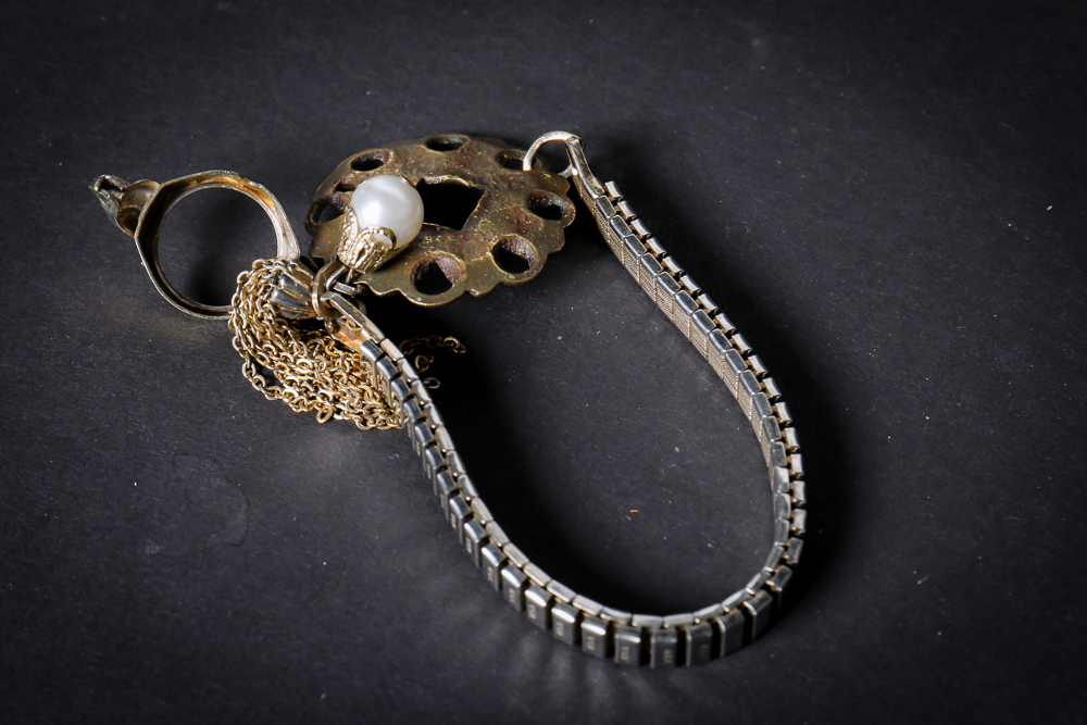 Set of Steampunk Bracelets