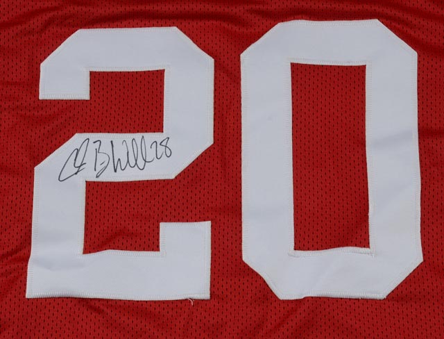 Chris "Beanie" Wells Signed Ohio State Jersey