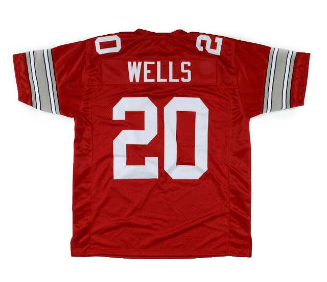 Chris "Beanie" Wells Signed Ohio State Jersey