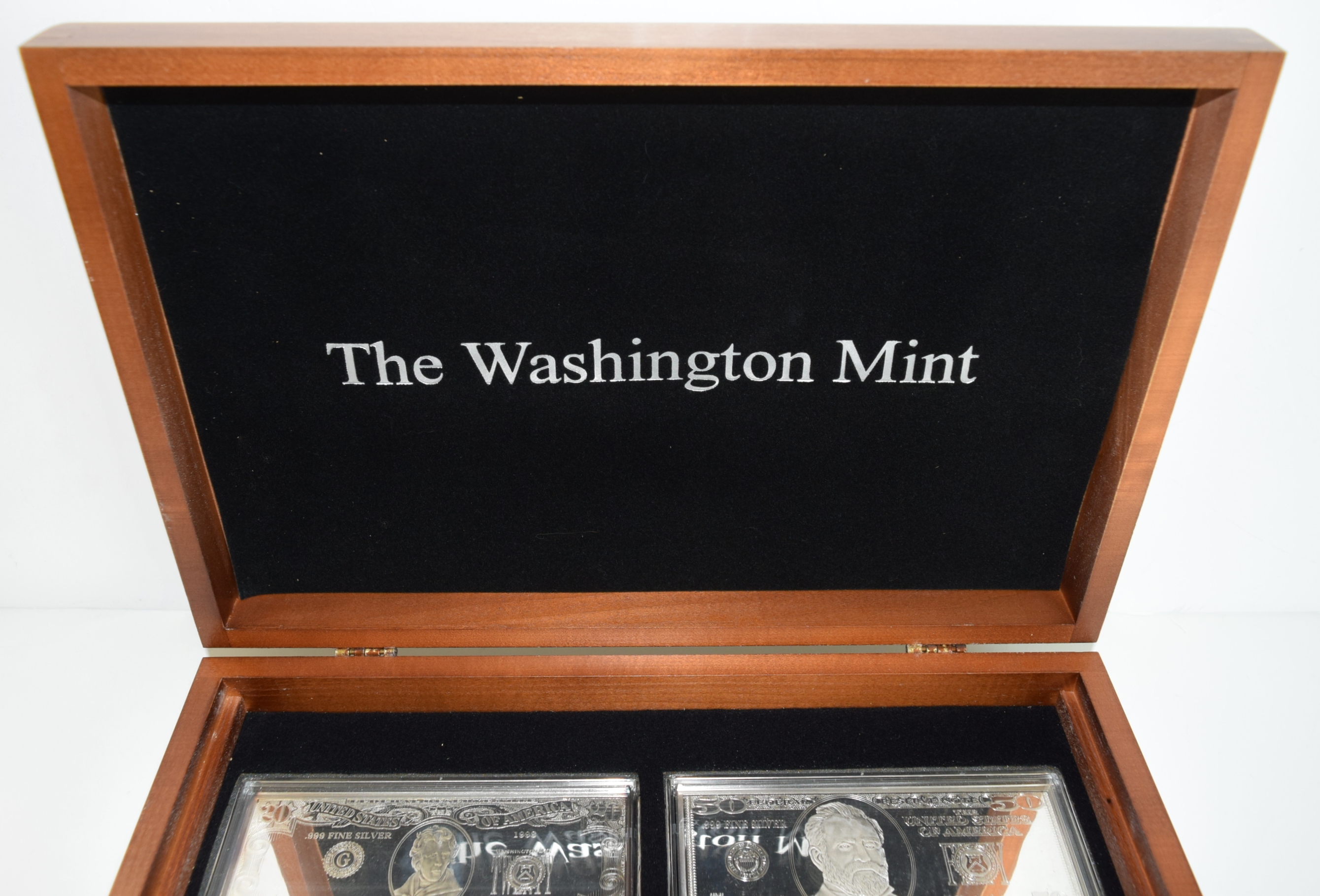 Washington Mint 1998 Collector's .999 Silver Bars in Box