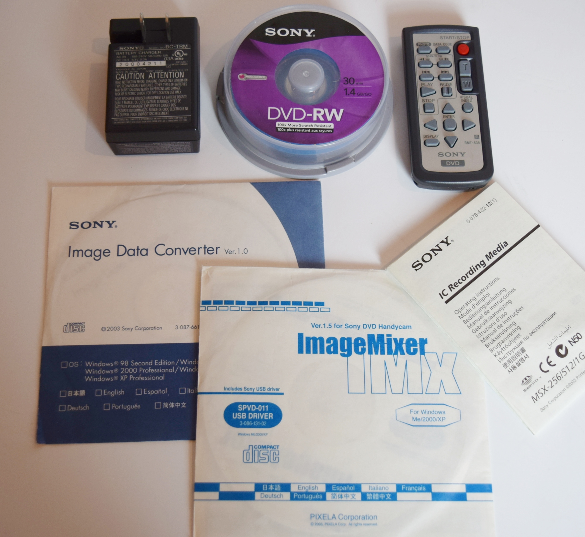 Sony Handycam DCR-DVD201 Digital Video Camera Recorder