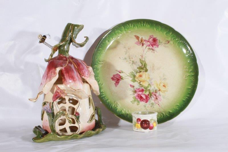 Collection of Floral Pottery
