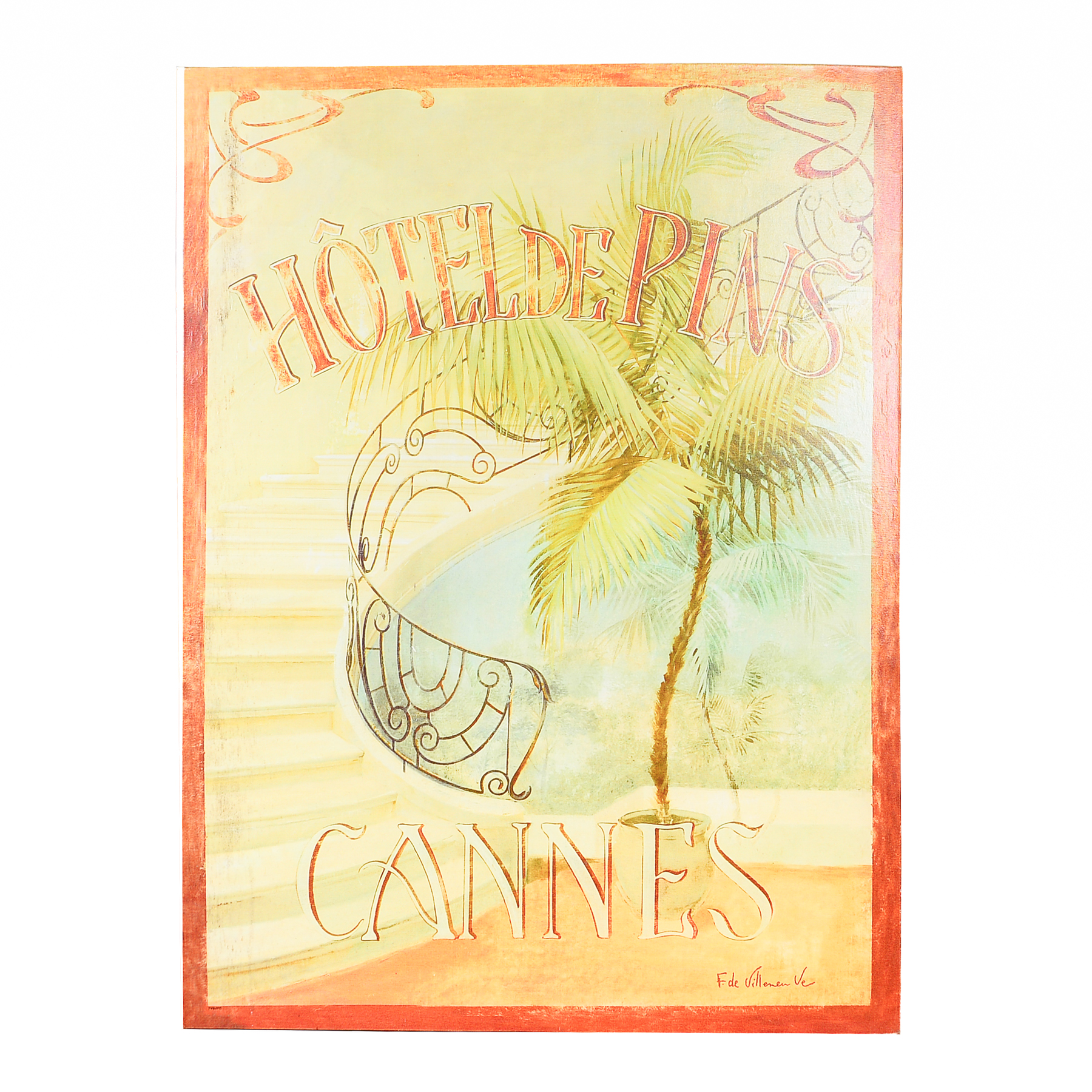 F. de Villeneuve Limited Edition Giclée