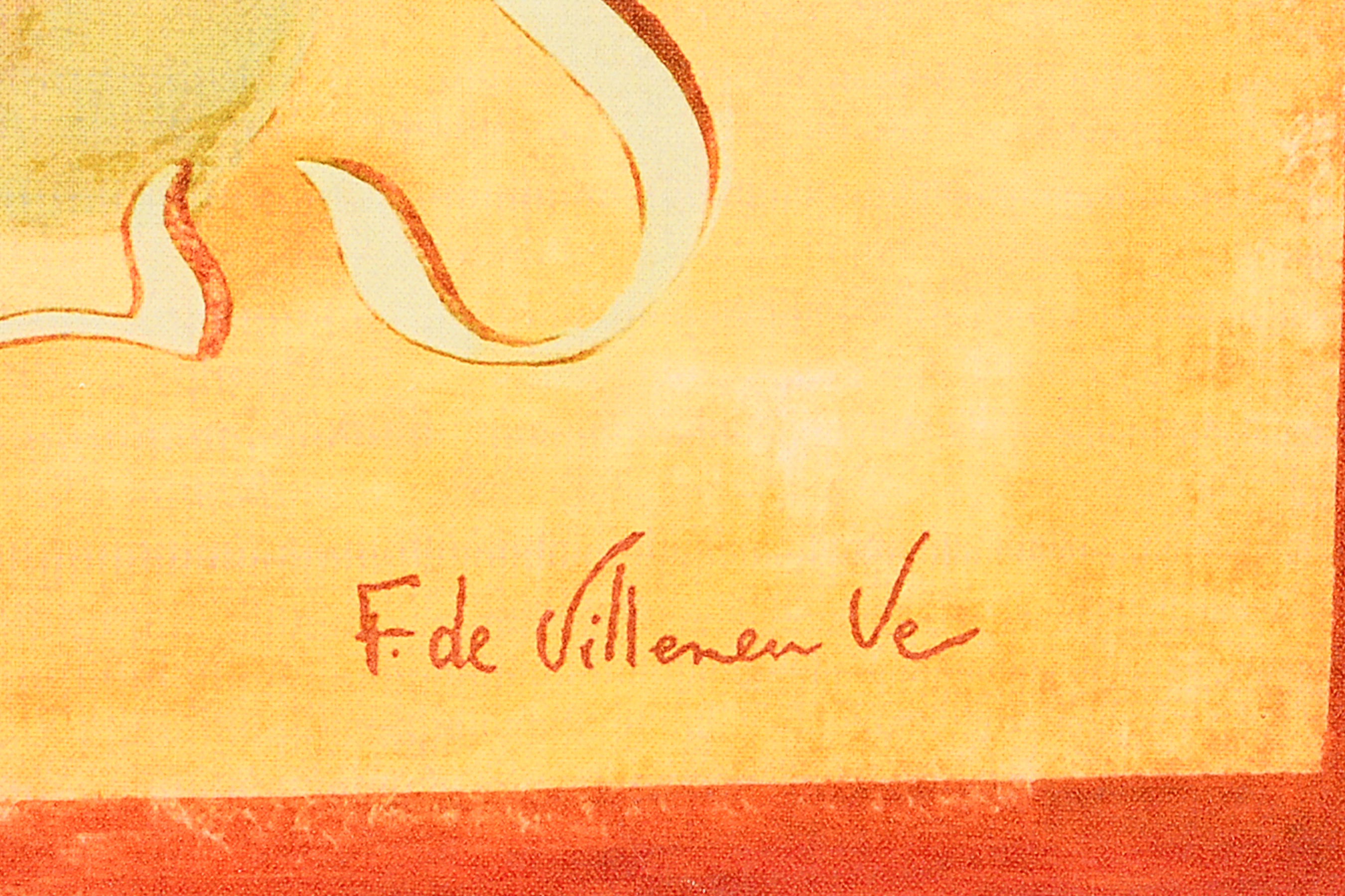 F. de Villeneuve Limited Edition Giclée