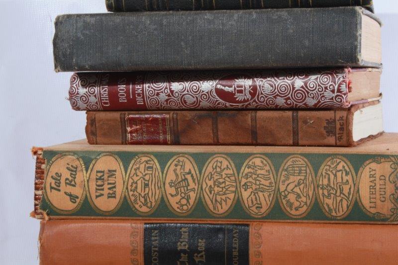 Collection of Vintage and Antique Books