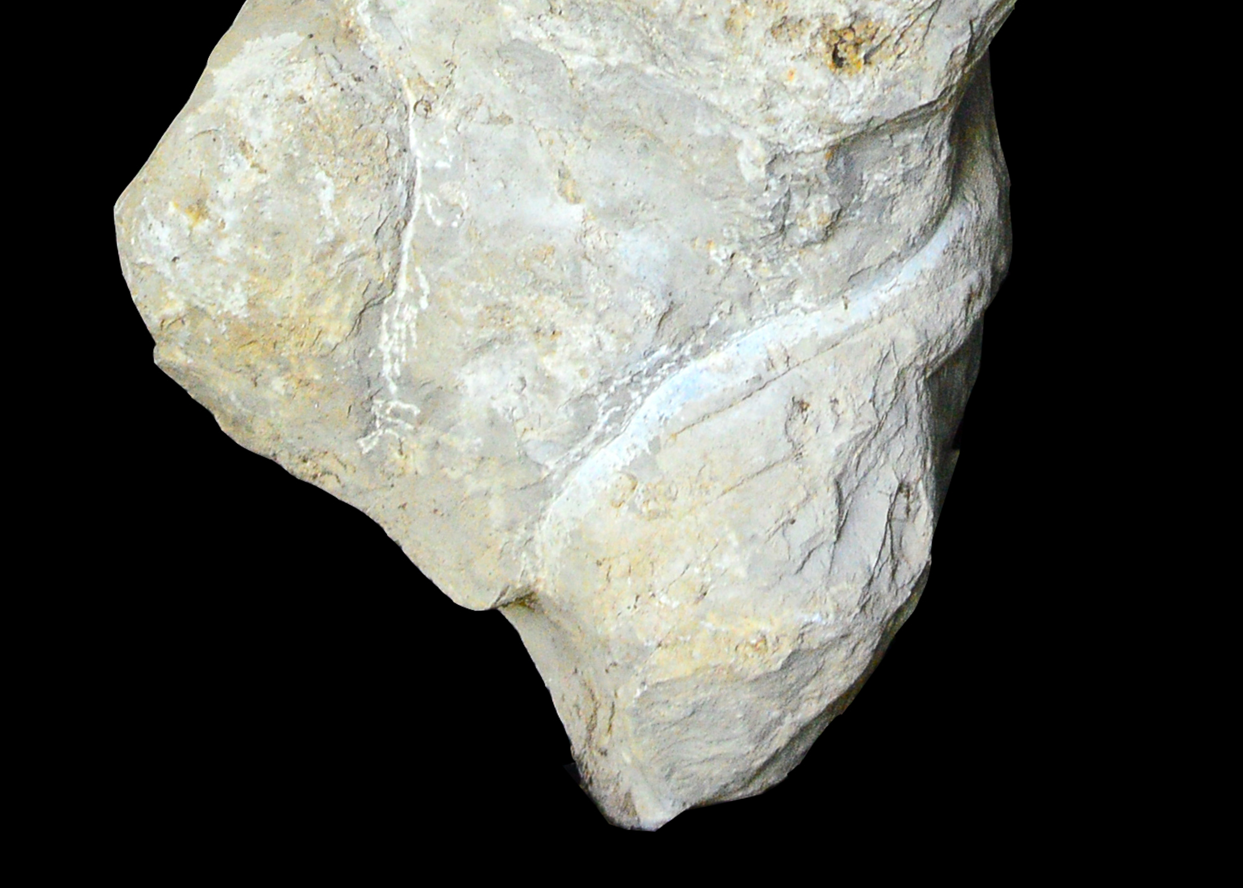 Handcarved Stone Torso Sculpture